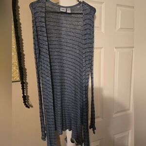 Daytrip Gray Knit Sweater Duster